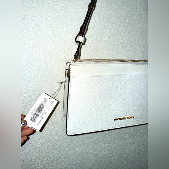 Michael Kors Empire Large Leather Convertible Crossbody Bag - Picture 6 of 10